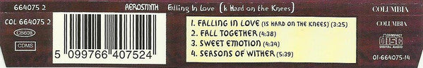 Aerosmith : Falling In Love (Is Hard On The Knees) (CD, Maxi)