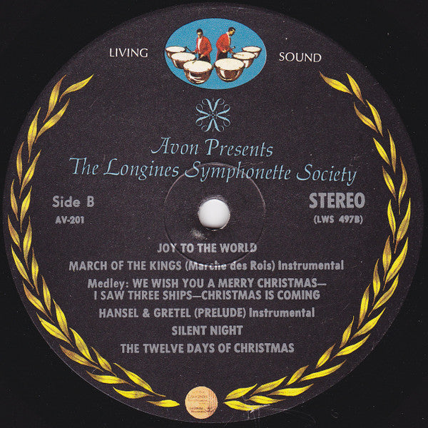 The Longines Symphonette : Avon Wishes You A Happy Holiday And A Joyous New Year (LP, Album)
