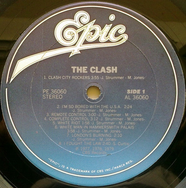 The Clash : The Clash (LP, Album, RE)