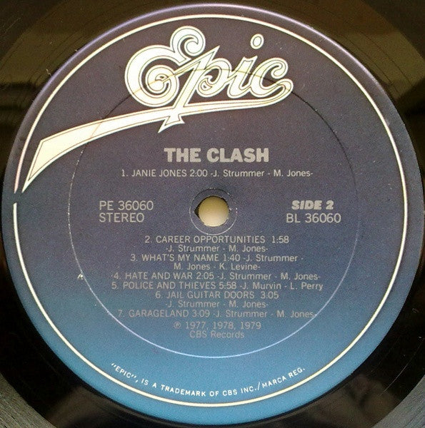 The Clash : The Clash (LP, Album, RE)