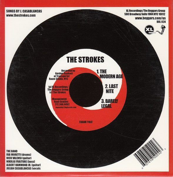 The Strokes : The Modern Age (CD, Single)