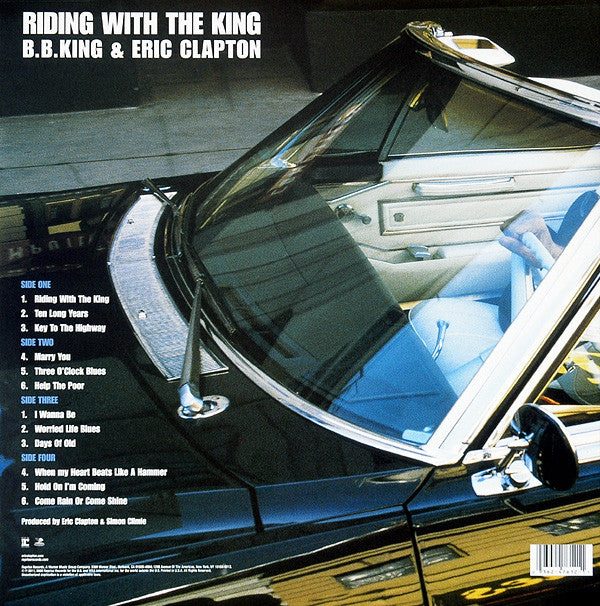 B.B. King & Eric Clapton : Riding With The King (2xLP, Album, RE, 180)