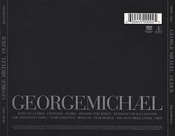 George Michael : Older (CD, Album)