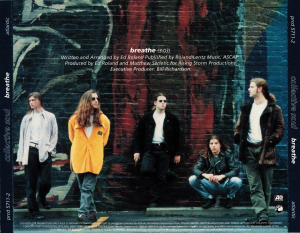Collective Soul : Breathe (CD, Single, Promo)