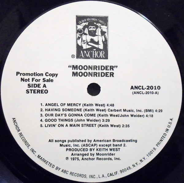 Moonrider (2) : Moonrider (LP, Album, Promo)