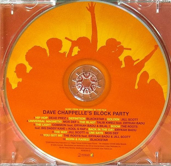 Various : Music From & Inspired By The Film: Dave Chappelle's Block Party (CD)