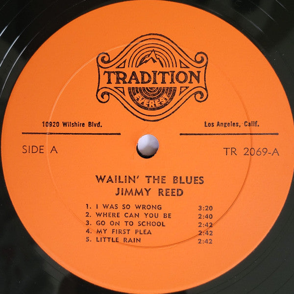 Jimmy Reed : Wailin' The Blues (LP, Comp)