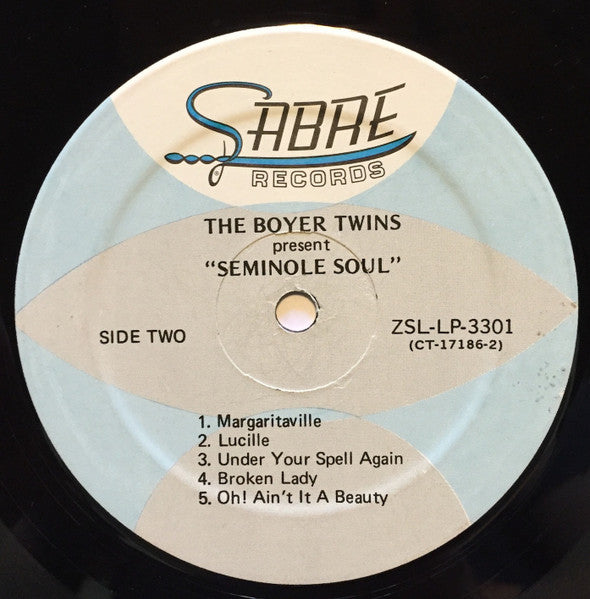 Boyer Twins : Seminole Soul (LP)