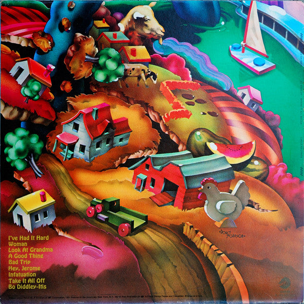 Bo Diddley : Where It All Began (LP, Album, GRT)