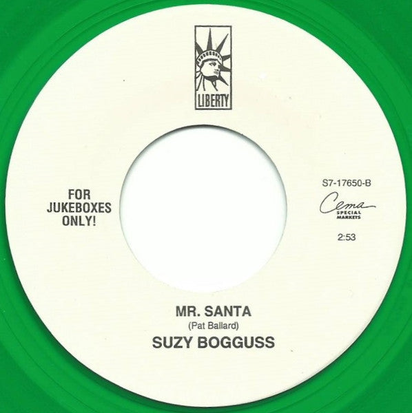 Suzy Bogguss : I'll Be Home For Christmas / Mr. Santa (7", Jukebox, Gre)