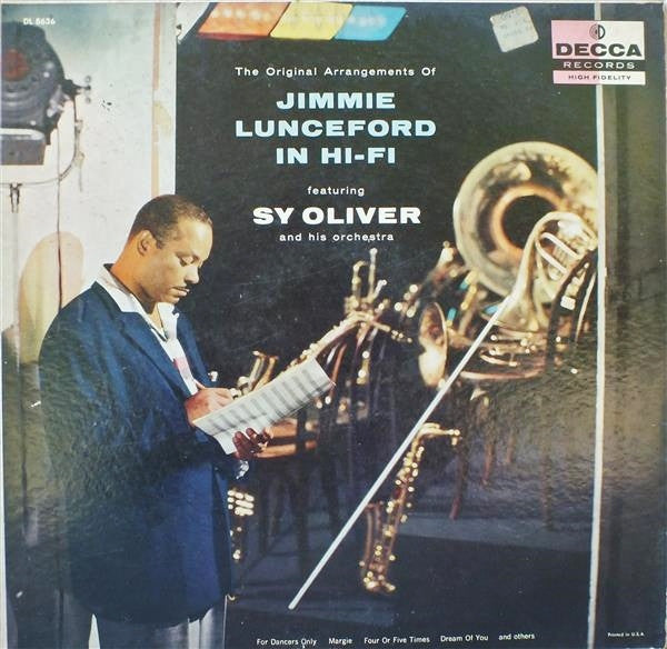 Sy Oliver And His Orchestra : The Original Arrangements Of Jimmie Lunceford (LP, Album)