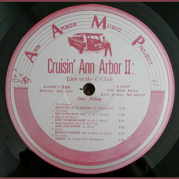 Various : Cruisin' Ann Arbor II: Live At The U-Club (LP, Comp)