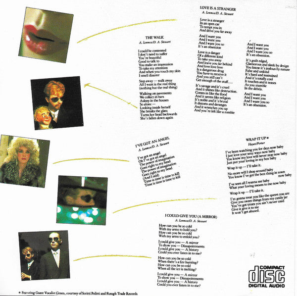 Eurythmics : Sweet Dreams (Are Made Of This) (CD, Album, RE)