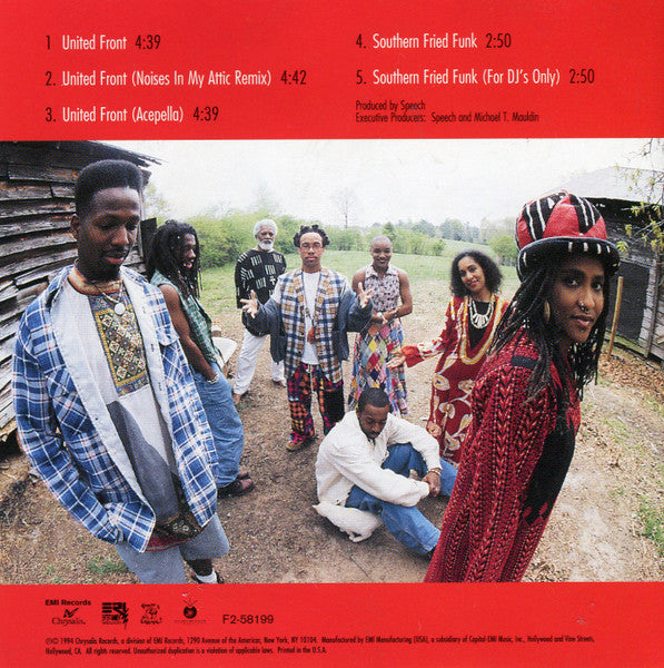 Arrested Development : United Front (CD, Maxi)