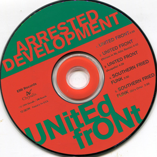 Arrested Development : United Front (CD, Maxi)