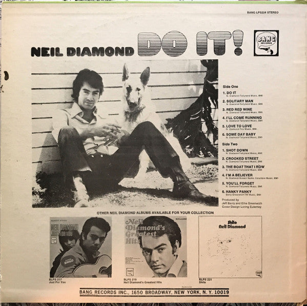 Neil Diamond : Do It! (LP, Album, Comp, Ter)
