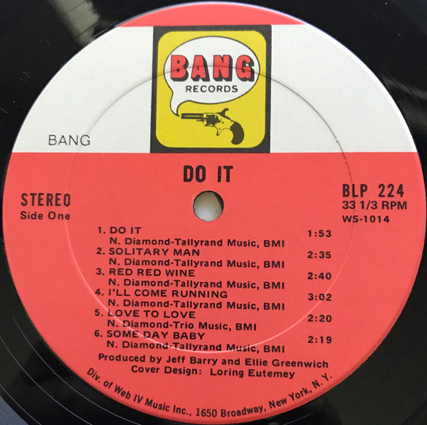 Neil Diamond : Do It! (LP, Album, Comp, Ter)