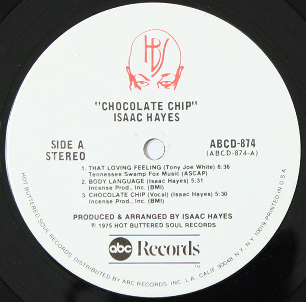 Isaac Hayes : Chocolate Chip (LP, Album)