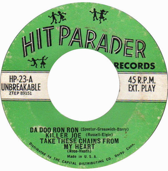 Unknown Artist : Da Doo Ron Ron (7", EP)