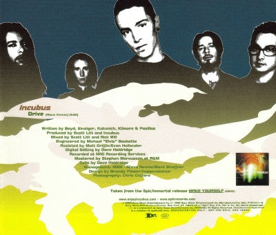 Incubus (2) : Drive (CD, Single, Promo)
