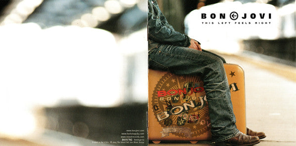 Bon Jovi : This Left Feels Right (CD, Album, Club)