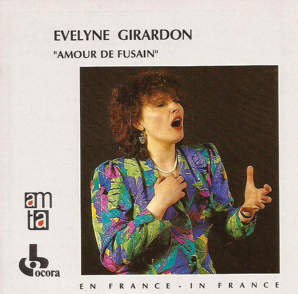 Evelyne Girardon : Amour De Fusain (CD, Album)
