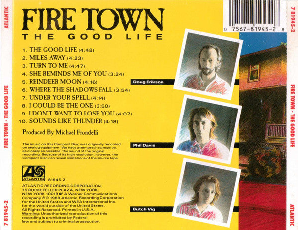 Fire Town : The Good Life (CD, Album)