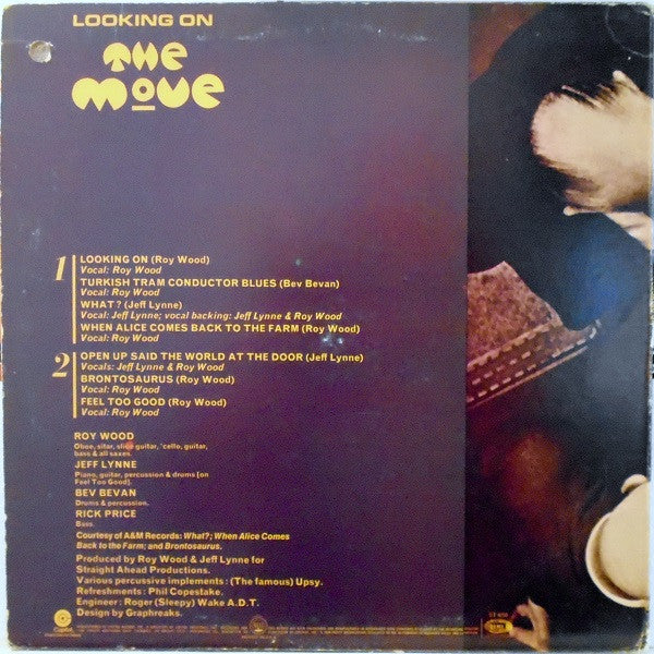 The Move : Looking On (LP, Album, RE, Win)
