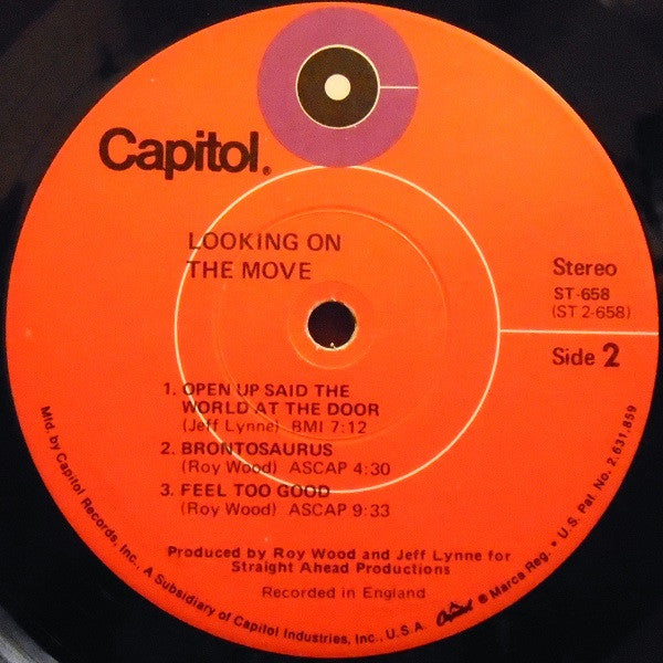 The Move : Looking On (LP, Album, RE, Win)