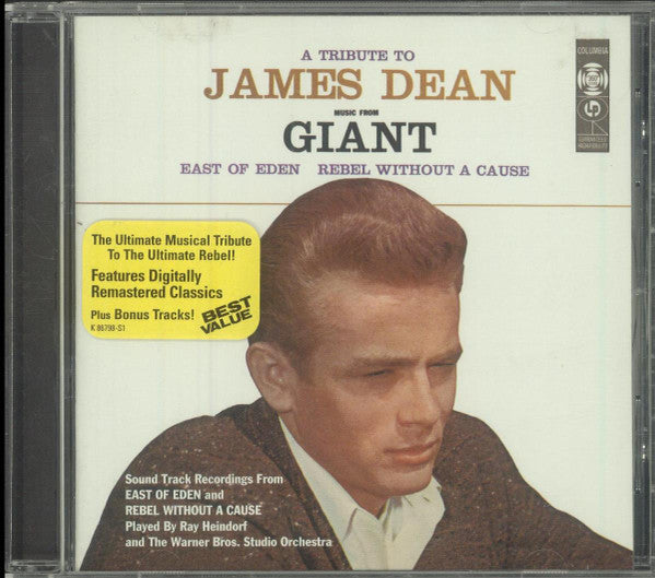 Ray Heindorf And The Warner Bros. Studio Orchestra : A Tribute To James Dean (CD, Album, RE, RM)