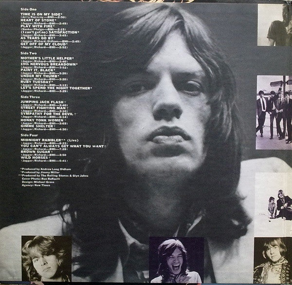 The Rolling Stones : Hot Rocks 1964-1971 (2xLP, Comp, Mon)