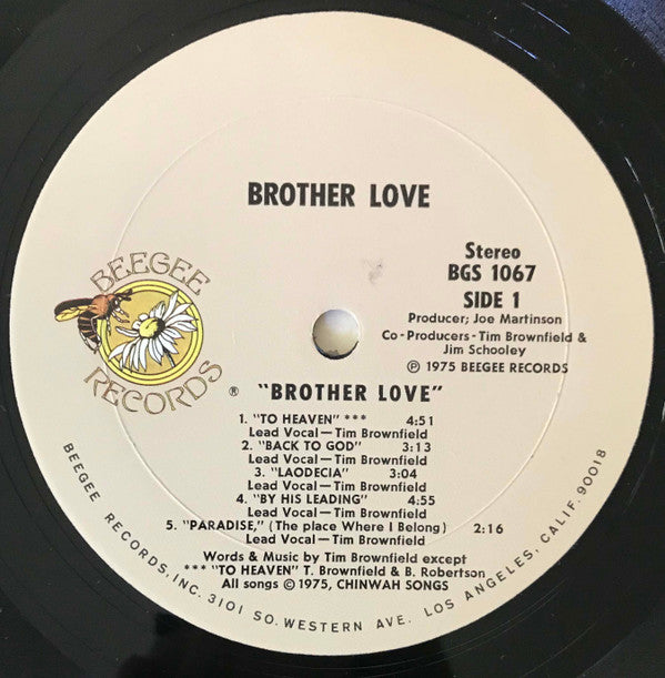 Brother Love (10) : Brother Love (LP)