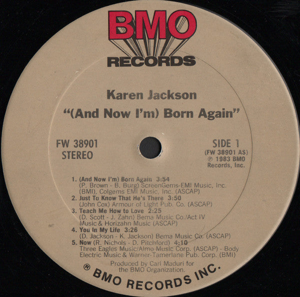 Karen Jackson (7) : (And Now I'm) Born Again (LP, Album)
