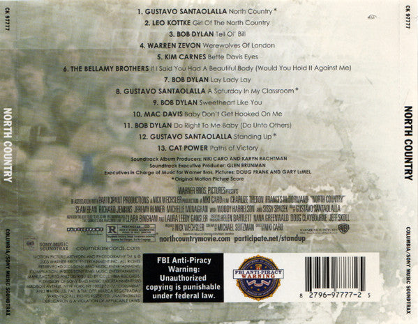 Various : North Country (Music From The Motion Picture) (CD)