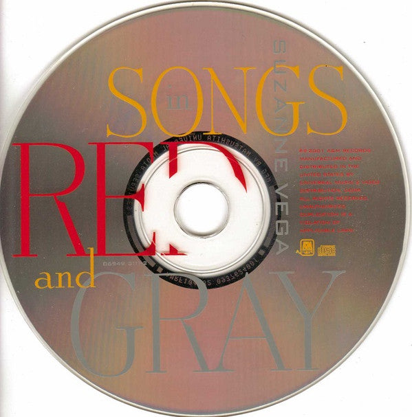 Suzanne Vega : Songs In Red And Gray (CD, Album)