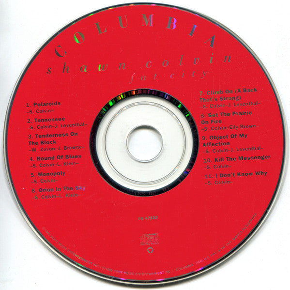 Shawn Colvin : Fat City (CD, Album)