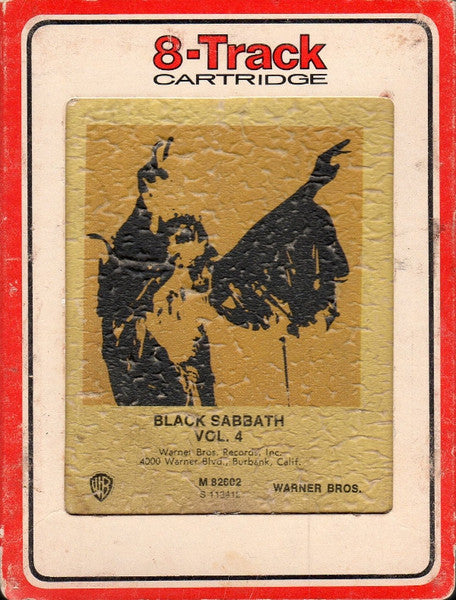 Black Sabbath : Black Sabbath Vol. 4 (8-Trk, Album, Club)