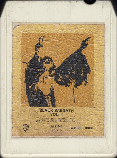 Black Sabbath : Black Sabbath Vol. 4 (8-Trk, Album, Club)
