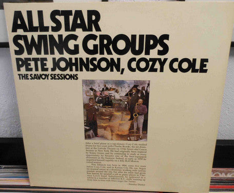Pete Johnson, Cozy Cole : All Star Swing Groups (2xLP, Comp)