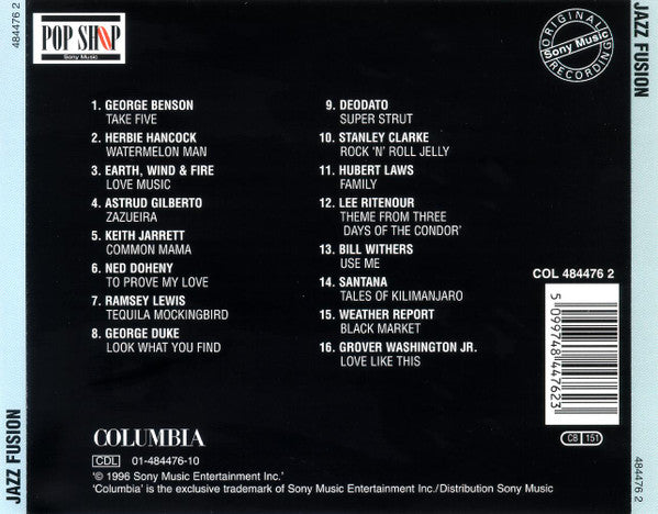 Various : Jazz Fusion (CD, Comp)