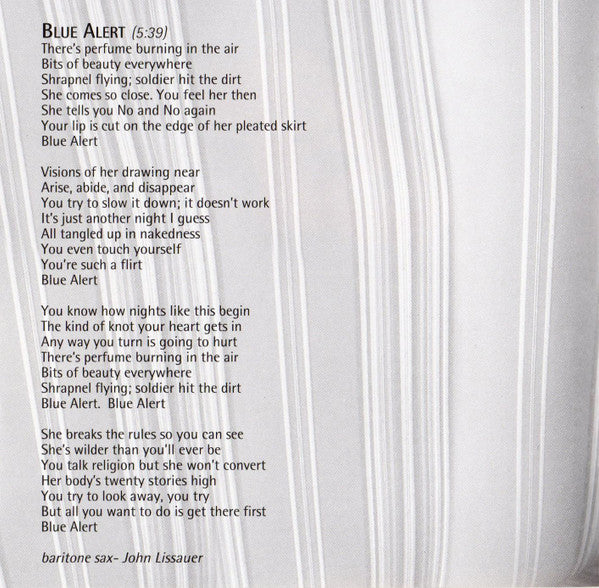 Anjani* : Blue Alert (CD, Album)