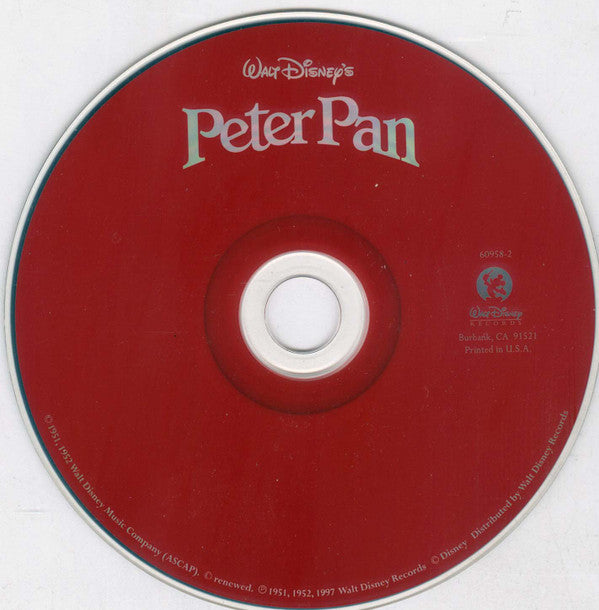 Various : Walt Disney's Peter Pan (CD, Album, RE, RM, Dig)