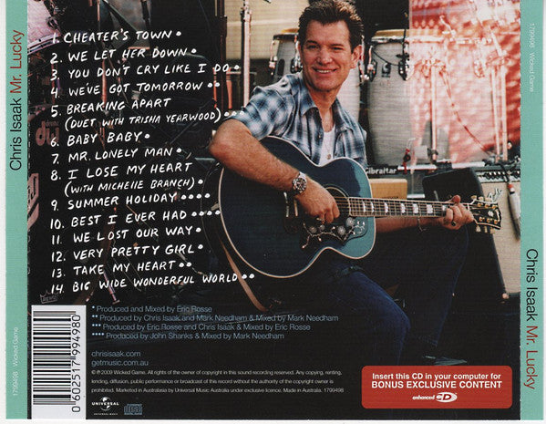 Chris Isaak : Mr. Lucky (CD, Album, Enh)