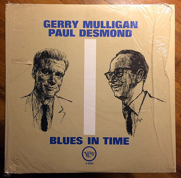 Gerry Mulligan, Paul Desmond : Blues In Time (LP, Album, Mono, RE)