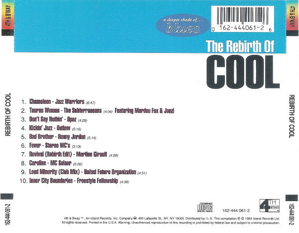 Various : The Rebirth Of Cool (CD, Comp)