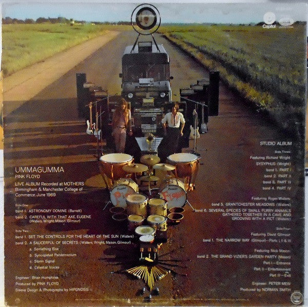 Pink Floyd : Ummagumma (2xLP, Album, RE)