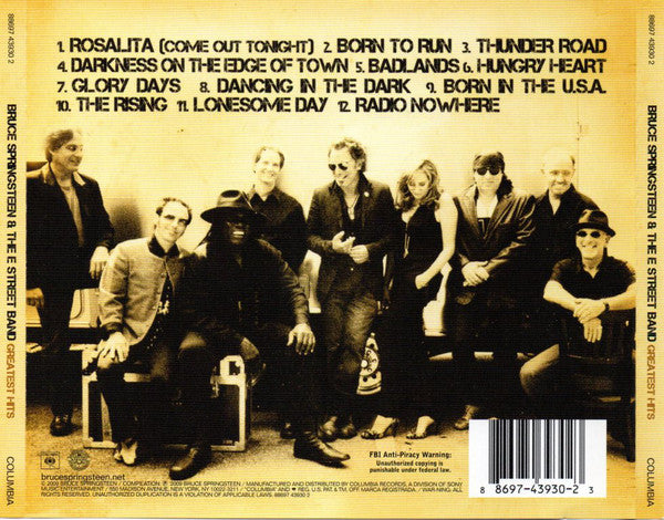 Bruce Springsteen & The E Street Band* : Greatest Hits (CD, Album, Comp, Ltd)