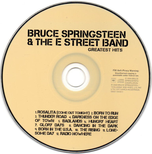 Bruce Springsteen & The E Street Band* : Greatest Hits (CD, Album, Comp, Ltd)