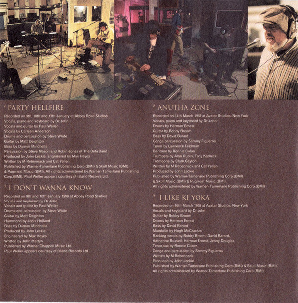 Dr. John : Anutha Zone (CD, Album)