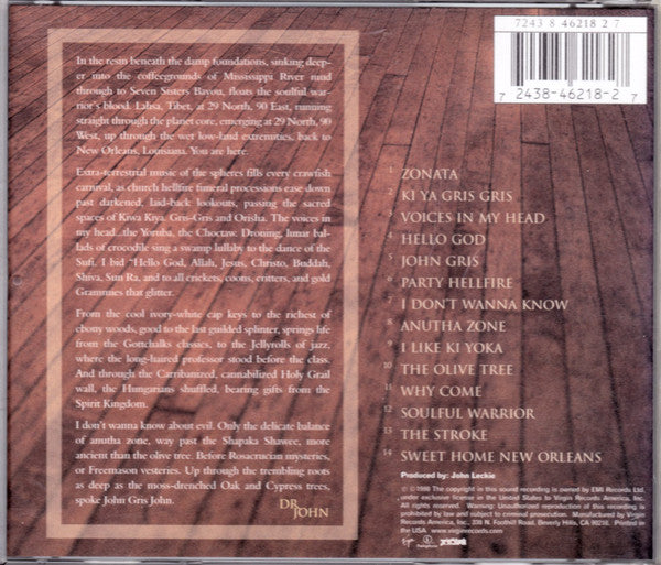 Dr. John : Anutha Zone (CD, Album)